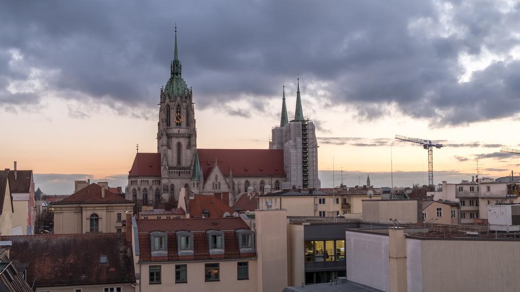 Hotel Bayernland Мюнхен Екстериор снимка