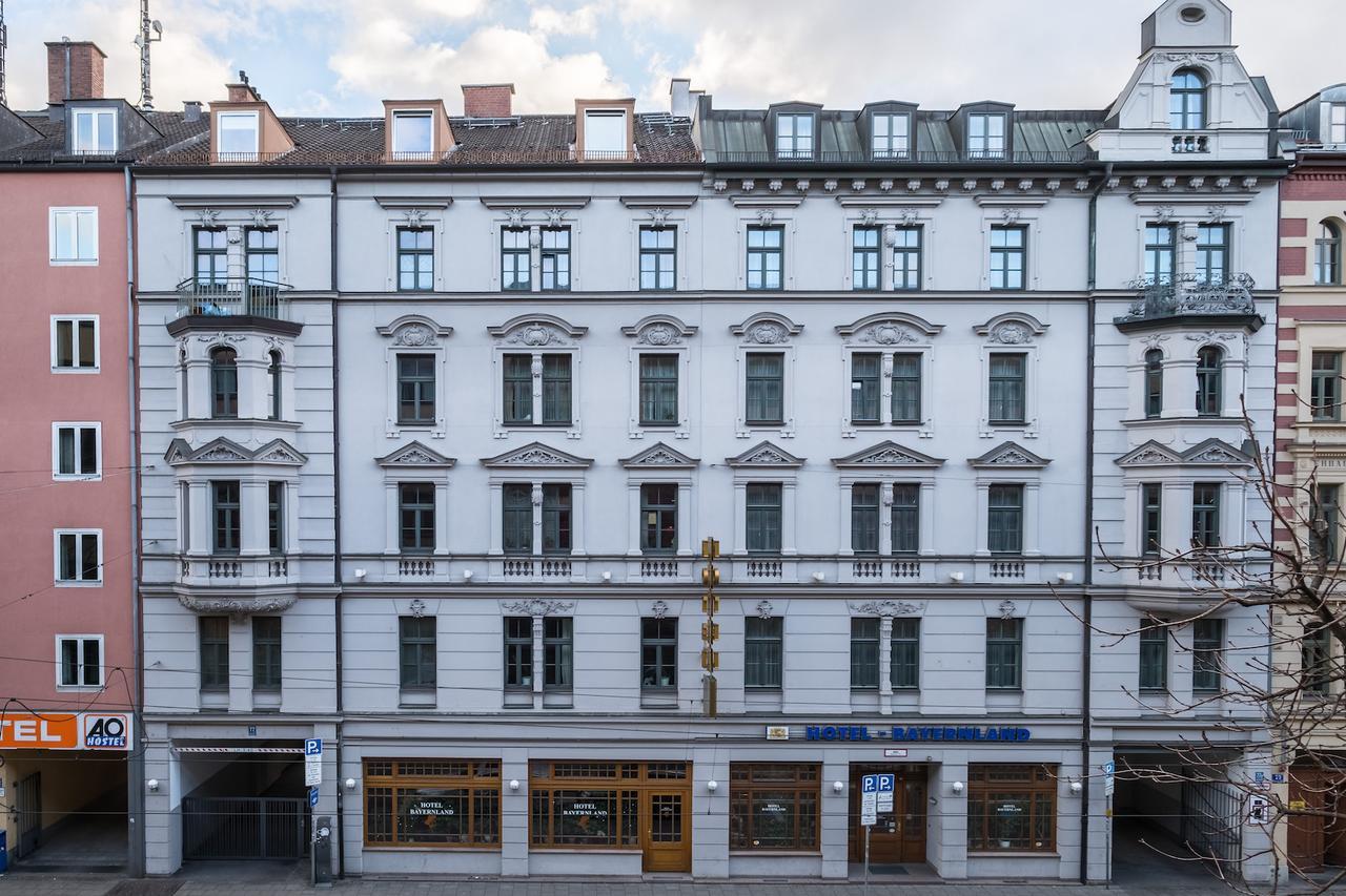 Hotel Bayernland Мюнхен Екстериор снимка